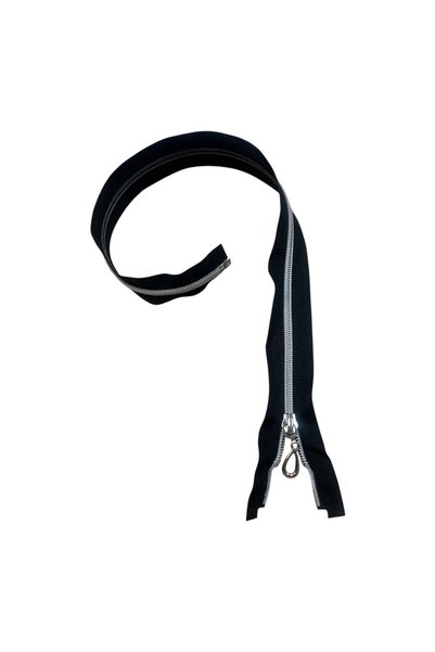 Atmosphere Fashion Fermoare din plastic negru, spirală de 5 mm, de culoare ar...