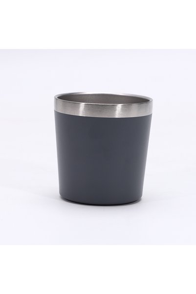 Generic كوب حليب معزول من الفولاذ المقاوم للصدأ 304، كوب صغير بجدار مزدوج معز...