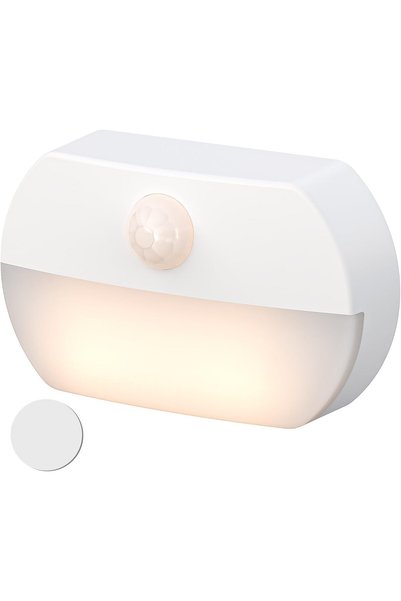 Generic ضوء ليلي بمستشعر حركة LED، عبوة واحدة، يعمل بالبطارية، إضاءة للدرج، 3...