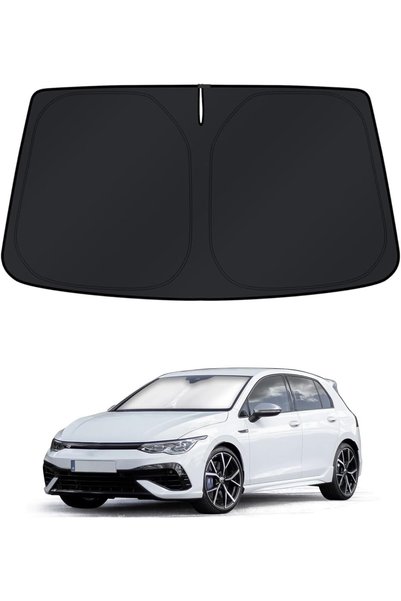 Generic Windshield Sun Shade for Volkswagen VW Golf Mk8 2022 2023 2024 2025 2...
