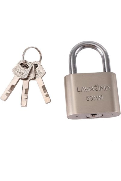 Generic Short ring padlock 50mm | Outdoor Padlock Weatherproof Heavy-Duty Loc...