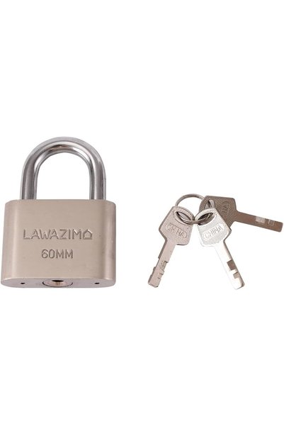 Generic Short ring padlock 60mm | Outdoor Padlock Weatherproof Heavy-Duty Loc...