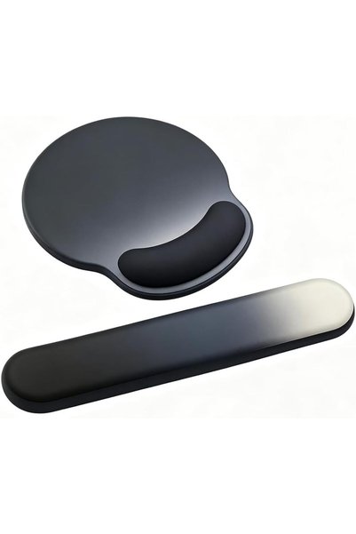 Generic 2 in 1 Mouse Pad Wrist Support, Ergonomic Memory Foam Keyboard Wrist ...