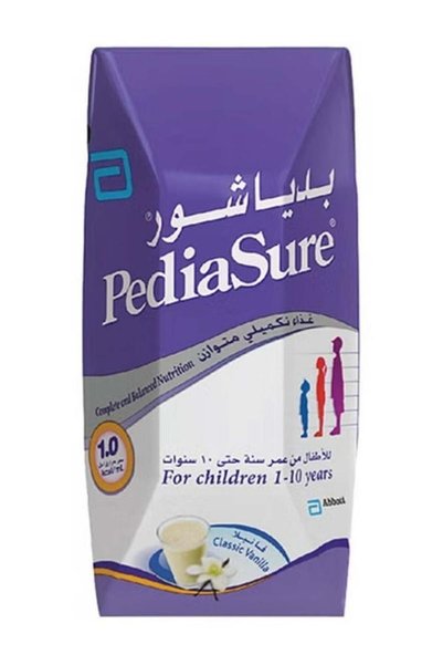 Pediasure مكمل غذائي للرضع - 200 مل × 18 عبوة (كرتون) |   مدعم بالفيتامينات و...