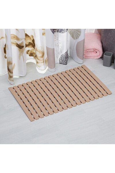 Generic Bathroom Interlocking Drainage Floor Tiles, Non Slip Bath Mat Quick D...