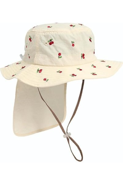 Generic Toddler Sun Hat, Kids UPF50+ Adjustable Waterproof Bucket Hat, Summer...