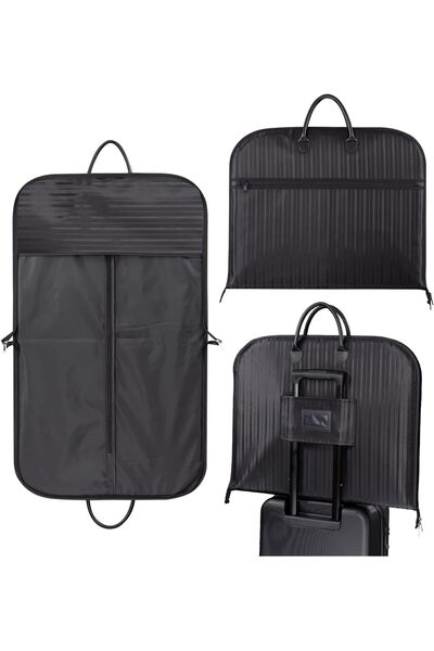 Generic Suit Bag for Travel, 40" Foldable Carry on Garment Bags for Men, Wate...