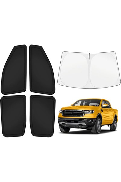 Generic Car Window Shades for Ford Ranger 2019-2025 2026 4-Door Windshield Su...