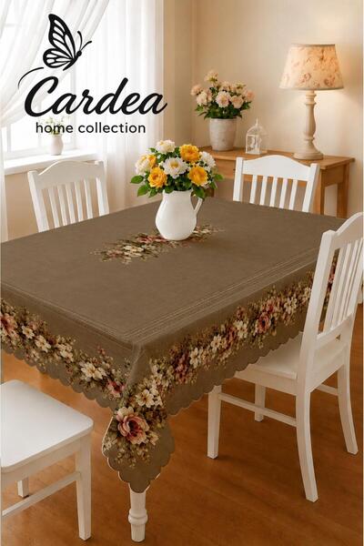 Cardea Home Collection Τραπεζομάντηλο με τυπωμένα τριαντάφυλλα σε σειρά, από ...
