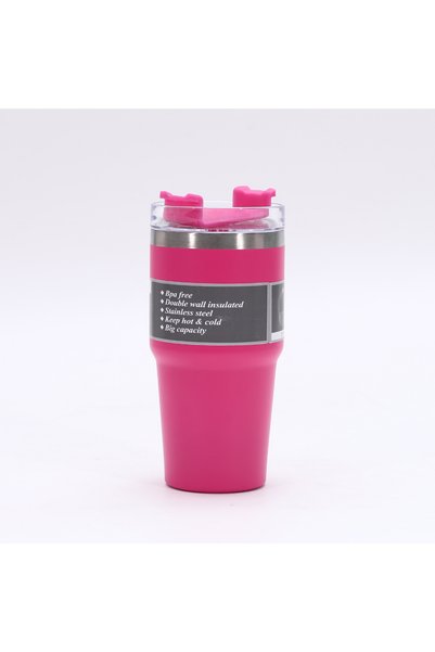 Generic 20oz 30oz Insulated Straw Tumbler, Double Wall Vacuum Car Cup, Large ...