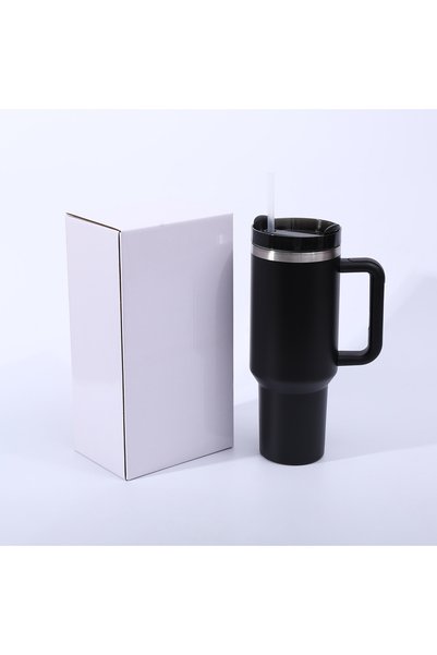 Generic 40oz 304 Stainless Steel Insulated Straw Tumbler, Double Wall Vacuum ...