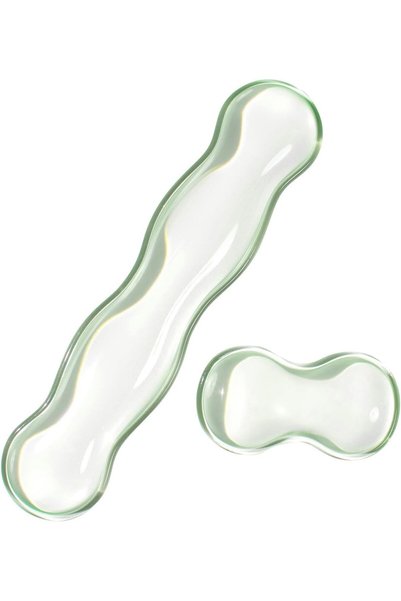 Generic Clear Gel Wrist Rest for Keyboard and Mouse, Green Silicone Ergonomic...