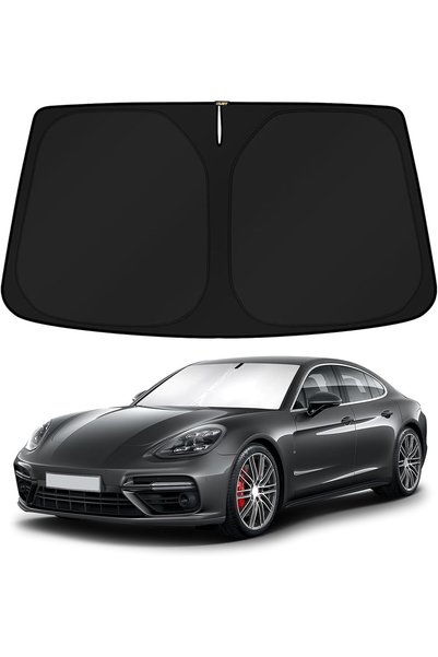 Generic Windshield Sun Shade for 2017-2024 2025 Porsche Panamera Sedan Access...