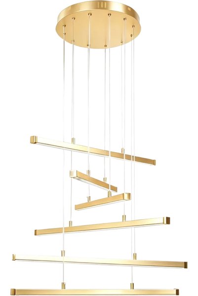 Generic Brand Najaf Modern Golden Color Lighting Fixtures 3 Lights 75W