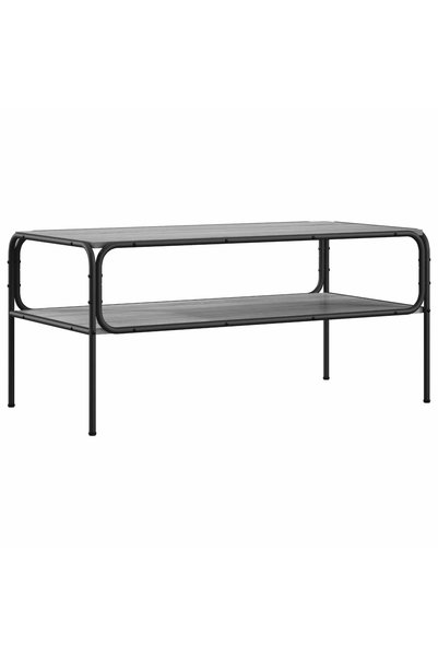 vidaxl Masă laterală Sonoma gri 100 x 50 x 46 cm Lemn prelucrat