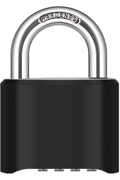 Generic 4 Digit Heavy Duty Combination Lock Outdoor Waterproof Padlock 1.3 In...