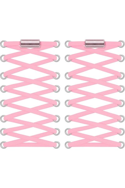 Generic 2 Pair of Elastic Laces, Elastic No Tie Shoe Laces, Rubber Shoe Strap...