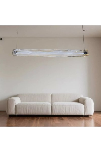 Generic Brand Classic black chandelier, yellow light, 18 watts, 140 cm diameter