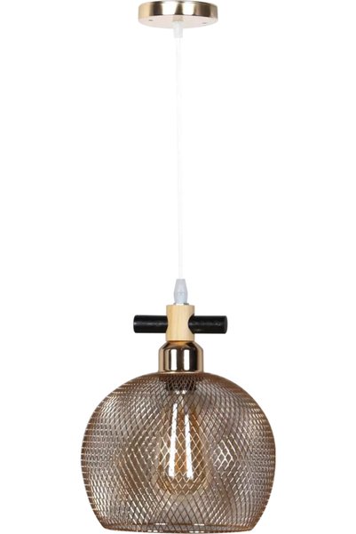 Generic Brand Modern single-breasted steel gold hanger 1*E27