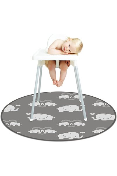 Generic Splat Mat for Under High Chair & Arts & Crafts & Eating Mess, Waterpr...