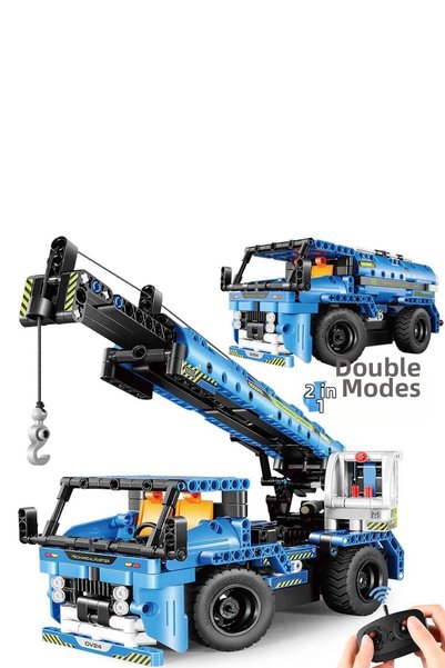 Feyza Oyuncak | iM. Master 2-in-1 Remote-Controlled Blue Crane | Ages 6+ | 40...
