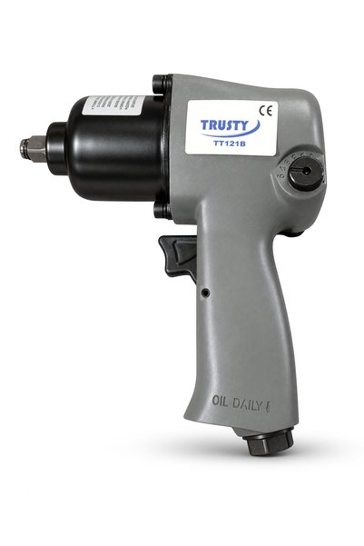 trusty TT121B 1/2 İnç Havalı Somun Sökme Sıkma Tabancası 660 Nm 8000 RPM İkiz Çekiç