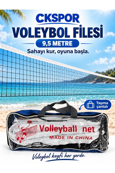OULITE Voleybol Filesi – Ev ve Spor Salonu Antrenman Seti
