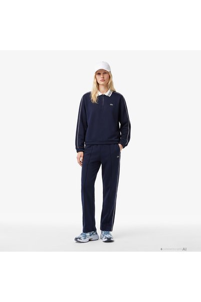 Lacoste Kadın Regular Fit Lacivert Eşofman Altı