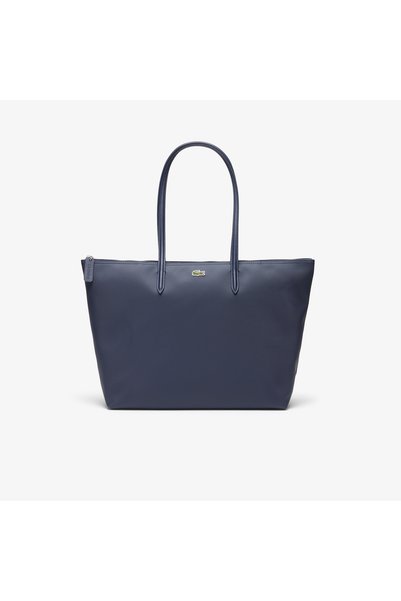Lacoste Large L.12.12 Kadın Lacivert Omuz Çantası