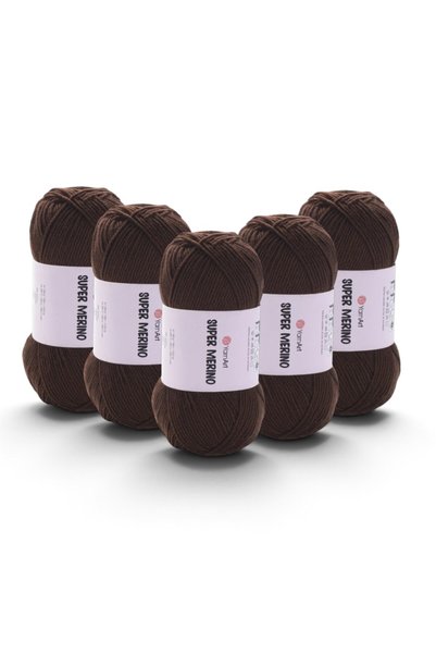 Yarnart 25% صوف قطع سوبر ميرينو - 5 قطع - 1182