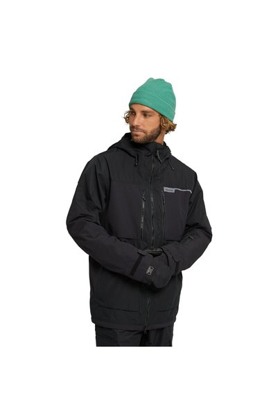 BURTON Frostner Erkek Siyah Snowboard Ceketi ERKEK SNOWBOARD CEKETİ 21469101001