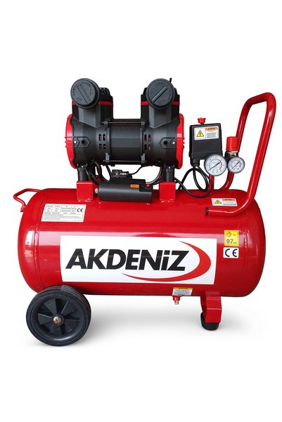 Akdeniz JN1500A 2 Hp 50LT Kompresör Sessiz Yağsız