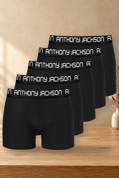AJ X GF Men's Boxer Briefs, 5-Pack, Stretch Fabric Modal, Breathable – Henrik...