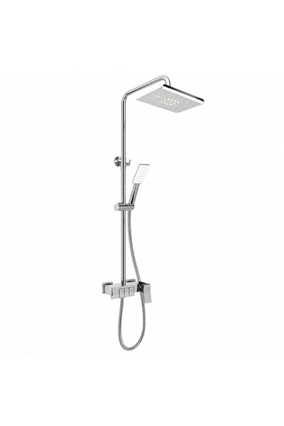 Flippy Coloana Dus cu Para si Palarie Reglaj, Alama Sanitara, Crom, 9920