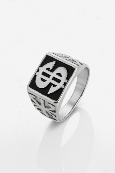 Crupt Studio Money King 316L Steel Men's Ring