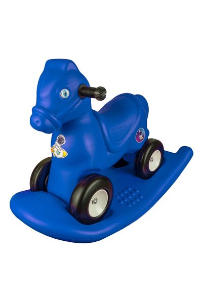 Robentoys Cal balansoar 2 în 1, albastru -