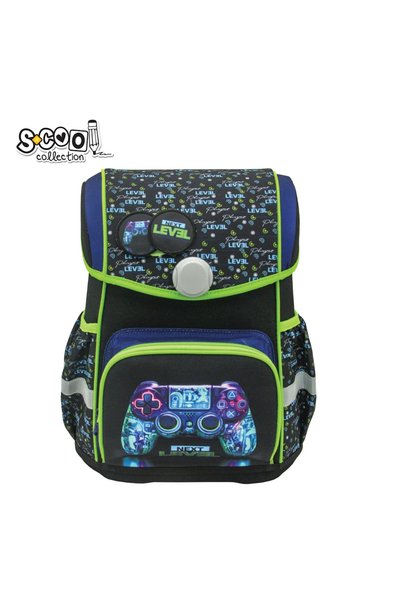 S COOL Rucsac școlar anatomic premium, 42x30x22 cm, NEXT LEVEL - S-COOL