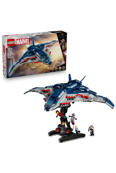 LEGO Set Marvel Super Heroes - Quinjet din Răzbunătorii: Epoca lui Ultron (76...