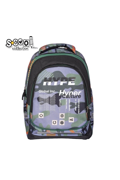 S COOL Rucsac școlar ușor, design anatomic, 41x28x21 cm, HYPE - S-COOL