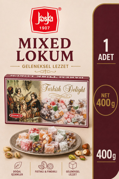 Koska Mixed Lokum 400 Gr
