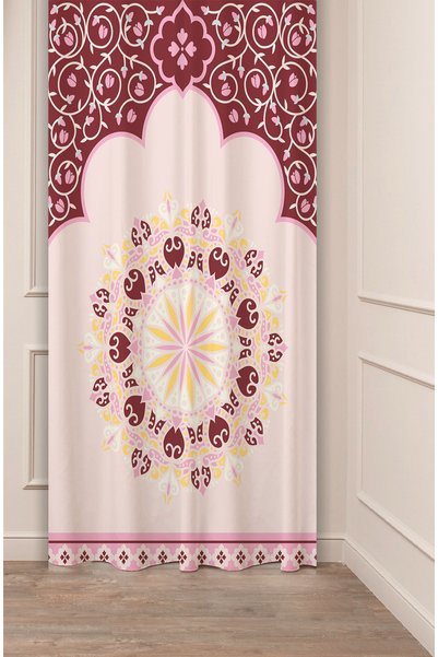 GREENDECOR Motiv etnic anatolian, flori, pastel, boem, design special, digita...