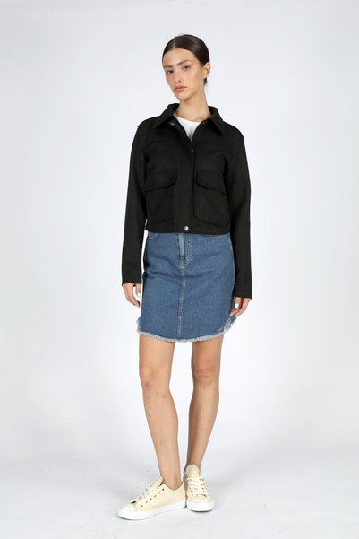 Lee Cooper Palton de damă Poem din nubuck, negru