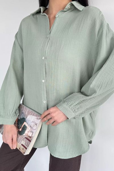 TOZLU Women's Casual Shirt