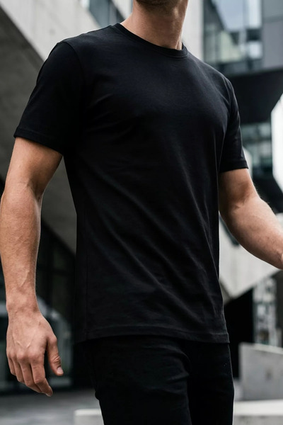 TOZLU Men's Crew Neck T-Shirt