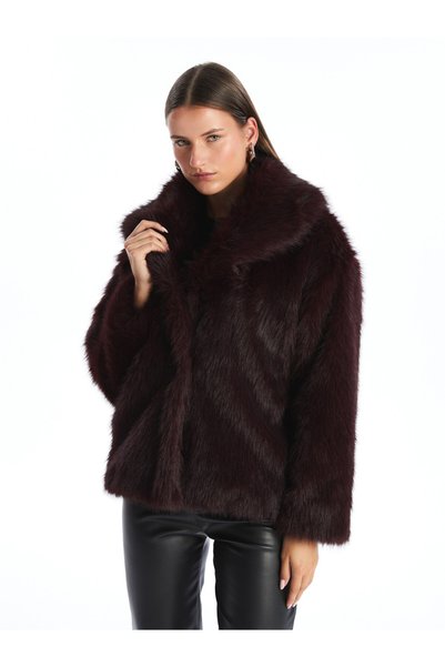 LC Waikiki Quality Parts from Çelebi Store Jacket Roba Yaka Women's Faux Fur ...
