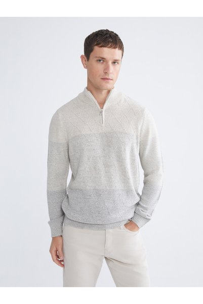 LC Waikiki I Dik Roba Collar Long Sleeve Men's Knitwear Sweater from Freezen ...
