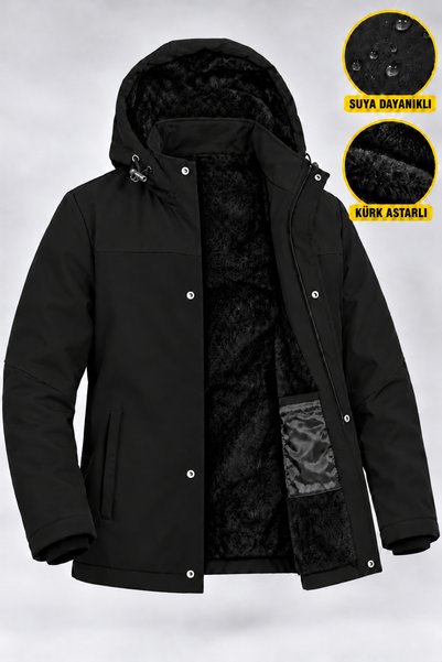 Stilkombin Geacă de iarnă softshell pentru exterior, cu inserții, PLDP 3038_5...