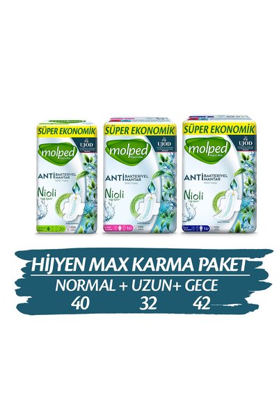 Molped Hijyen Max Karma Paket 114 Adet