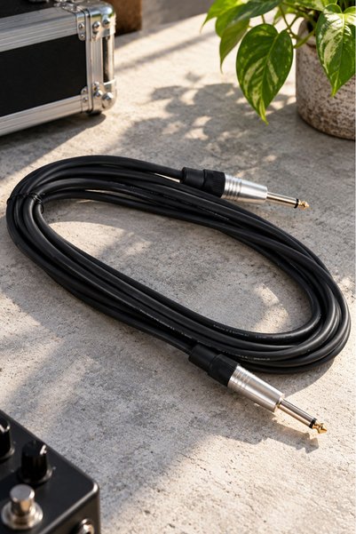 Lastvoice Cablu mufă instrument Ec-10 Cablu mufă 6,3 mm 10 metri