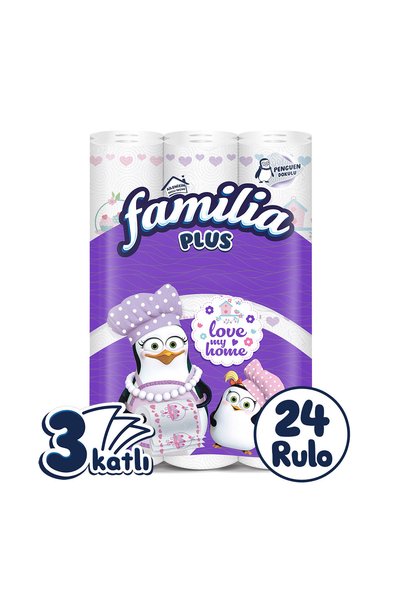 Familia Kağıt Havlu Plus Desenli 12'li 2 Paket
